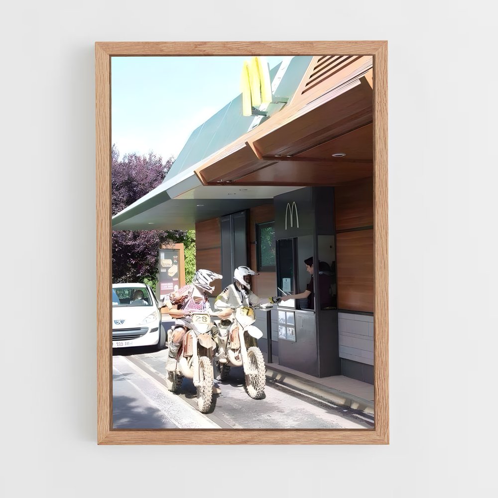 Poster Biker's Delight (vue 4)